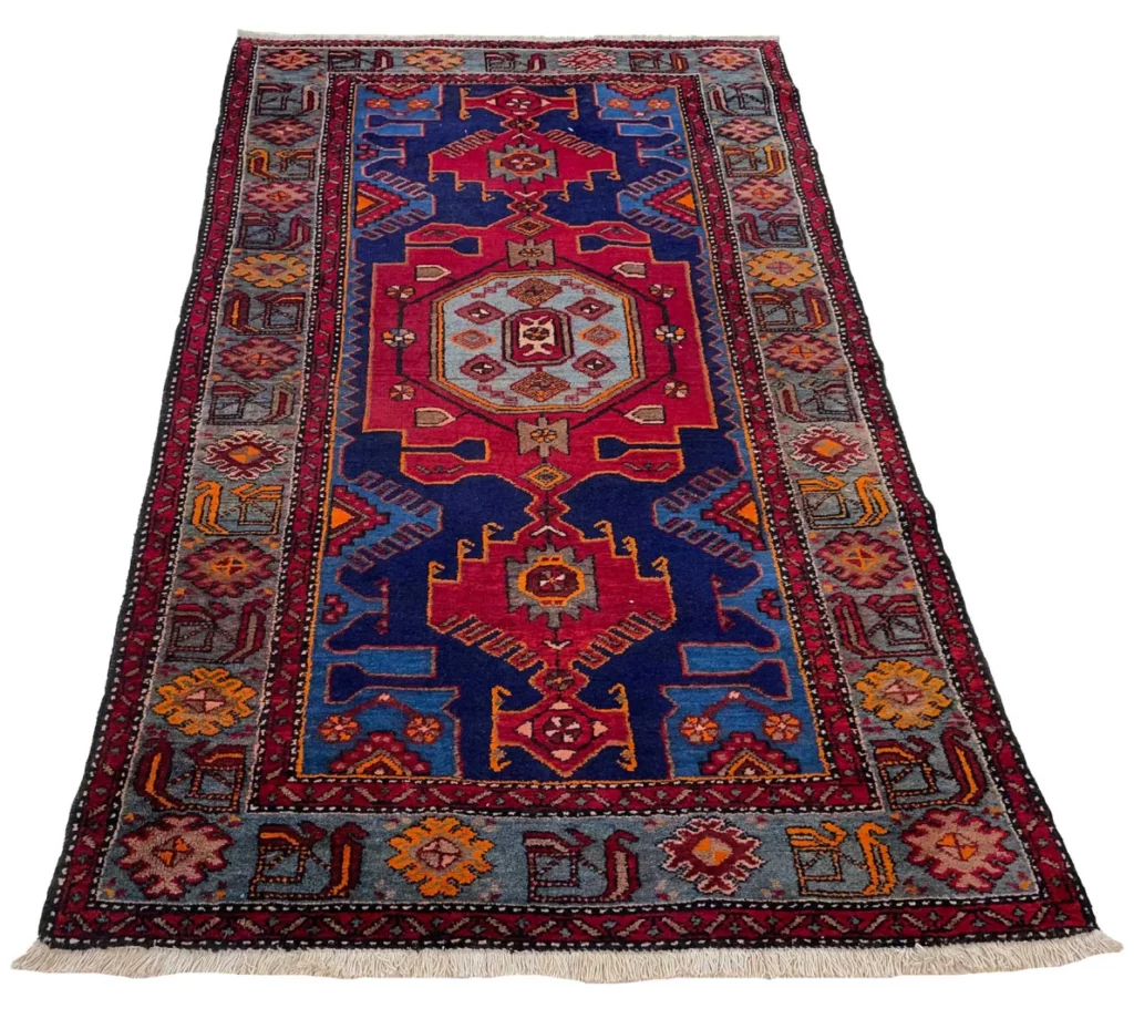 Perserteppich Goltogh 215 x 129 cm Wolle handgeknüpft