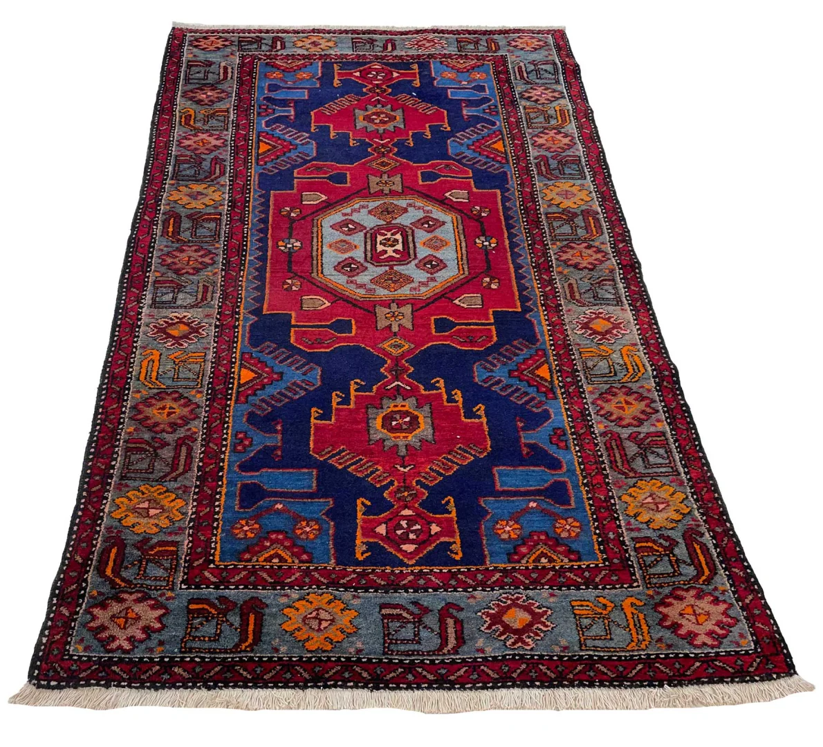 Perserteppich Goltogh 215 x 129 cm Wolle handgeknüpft