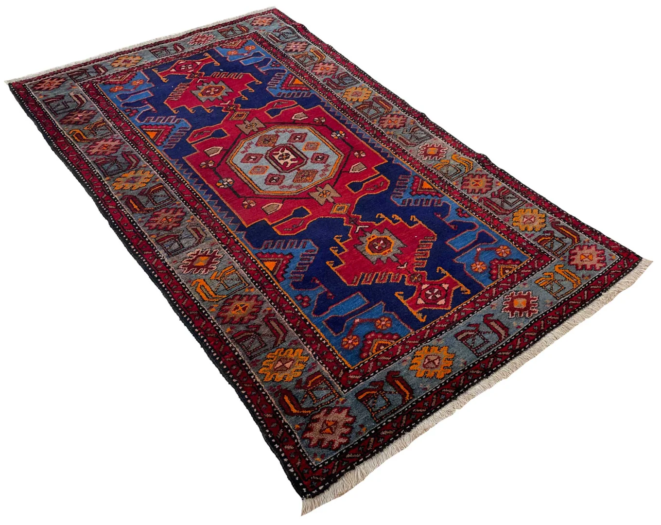 Perserteppich Goltogh 215 x 129 cm Wolle handgeknüpft