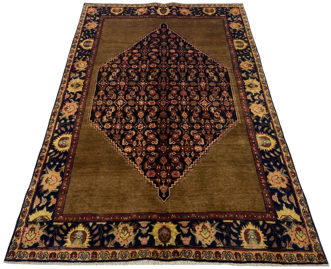 Perserteppich Goltogh 215 x 132 cm Wolle handgeknüpft