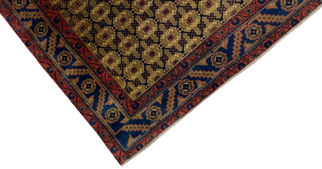 hamadan-teppich-142-x-125-cm-knotendichte-100000-350000-knoten-m-1-3 Perserteppich Hamadan 142 x 125 cm Wolle handgeknüpft