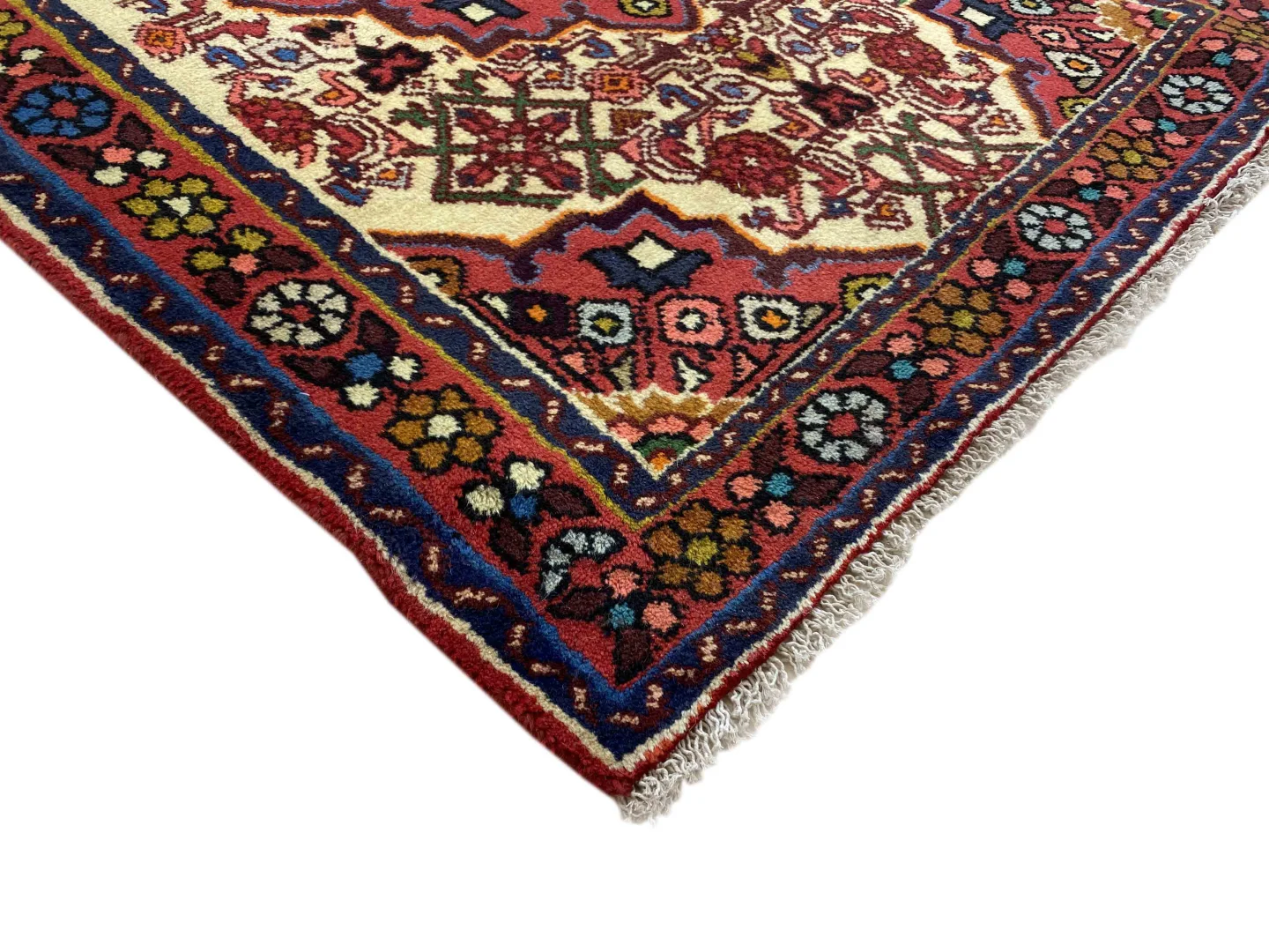 hamadan-teppich-144-x-102-cm-knotendichte-100000-350000-knoten-m-1-3 Perserteppich Hamadan 144 x 102 cm Wolle handgeknüpft