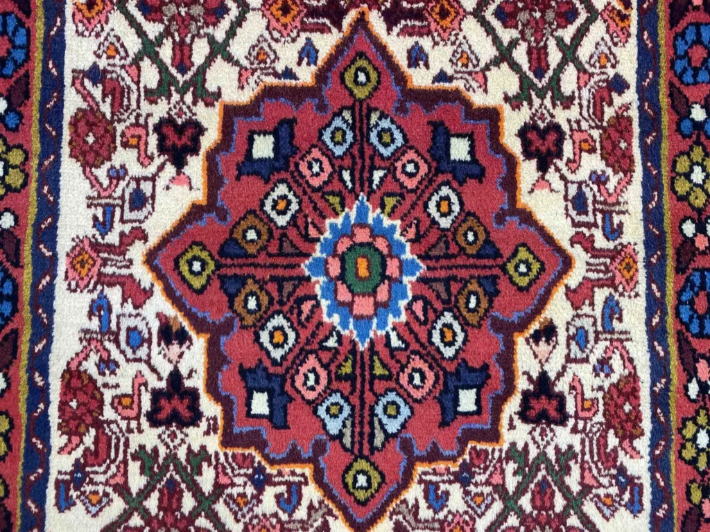 hamadan-teppich-144-x-102-cm-knotendichte-100000-350000-knoten-m-1-6 Perserteppich Hamadan 144 x 102 cm Wolle handgeknüpft