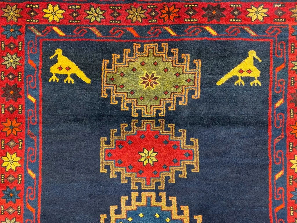 Perserteppich Hamadan 144 x 110 cm Wolle handgeknüpft