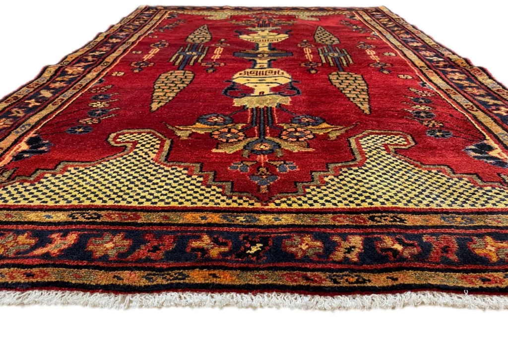 Perserteppich Hamadan 158 x 105 cm Wolle handgeknüpft