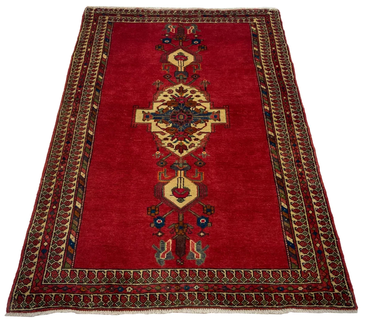 Perserteppich Hamadan 170 x 116 cm Wolle handgeknüpft