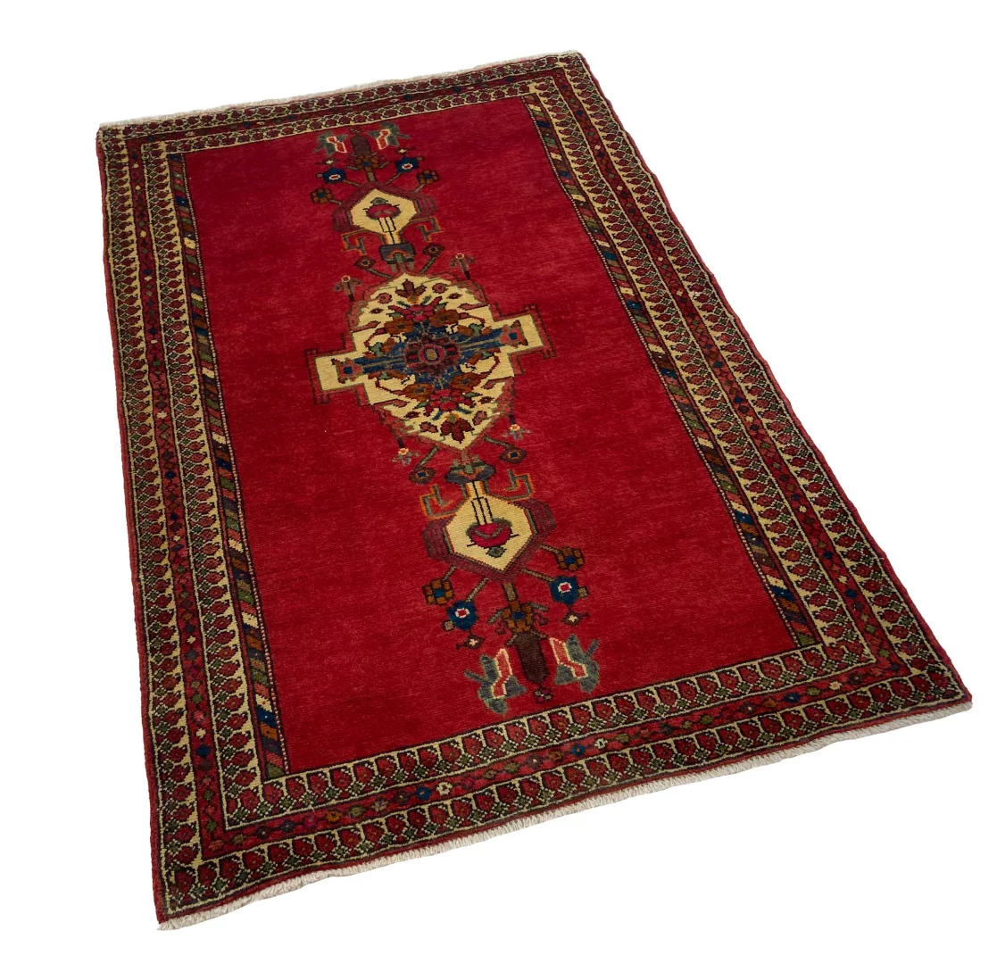 Perserteppich Hamadan 170 x 116 cm Wolle handgeknüpft