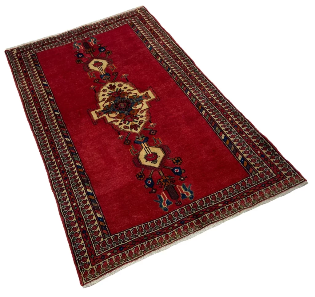 Perserteppich Hamadan 177 x 110 cm Wolle handgeknüpft