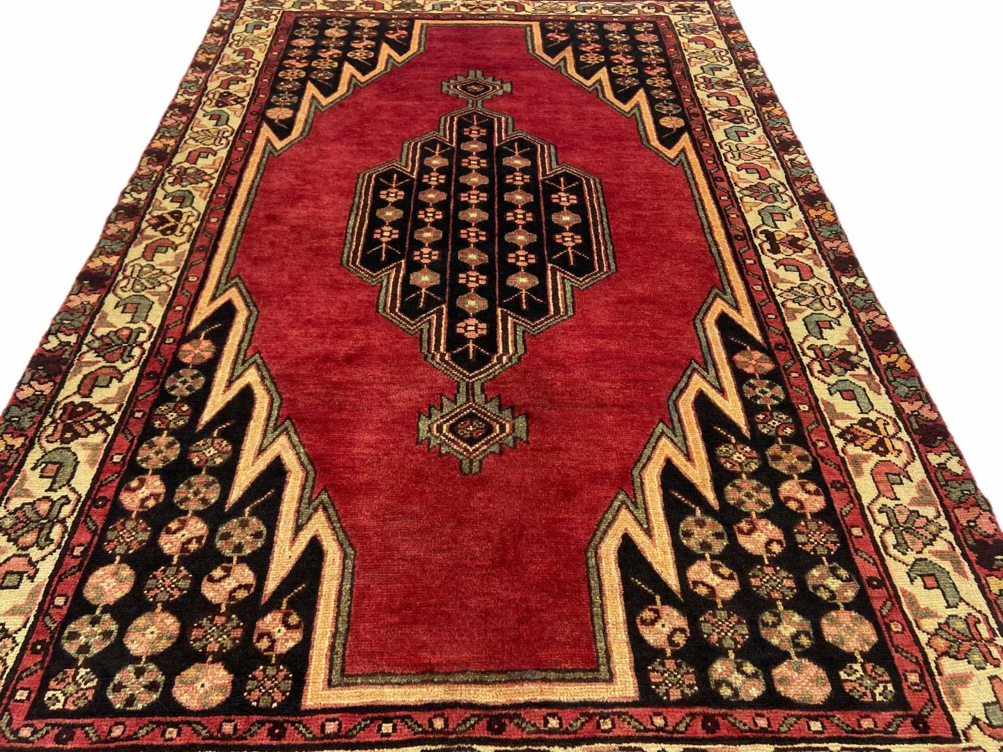 Perserteppich Hamadan 190 x 127 cm Wolle handgeknüpft