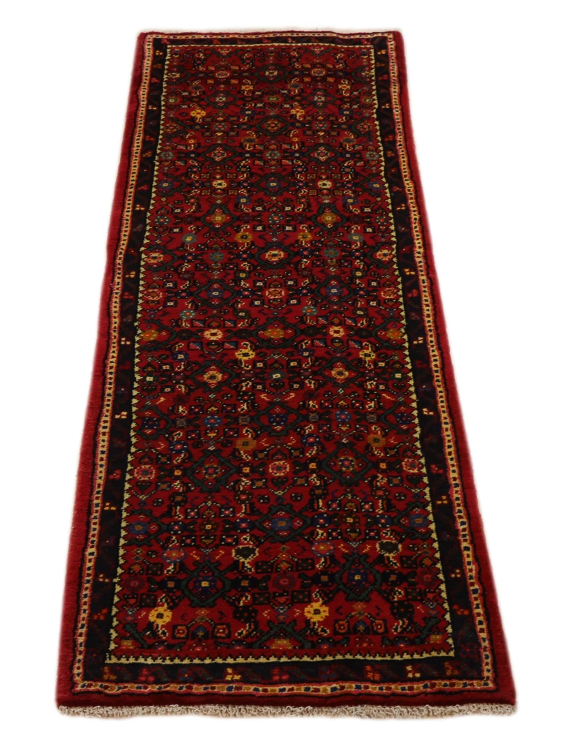 Perserteppich Hamadan 194 x 66 cm Wolle handgeknüpft