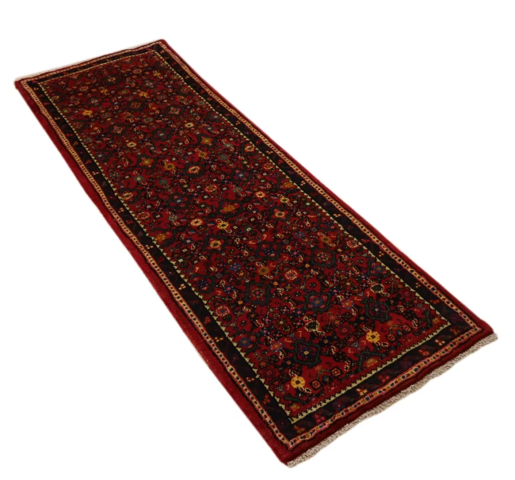 Perserteppich Hamadan 194 x 66 cm Wolle handgeknüpft