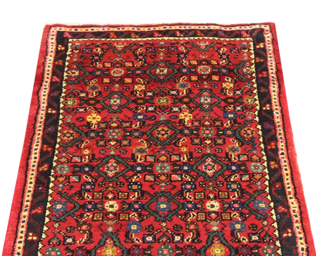 Perserteppich Hamadan 194 x 66 cm Wolle handgeknüpft