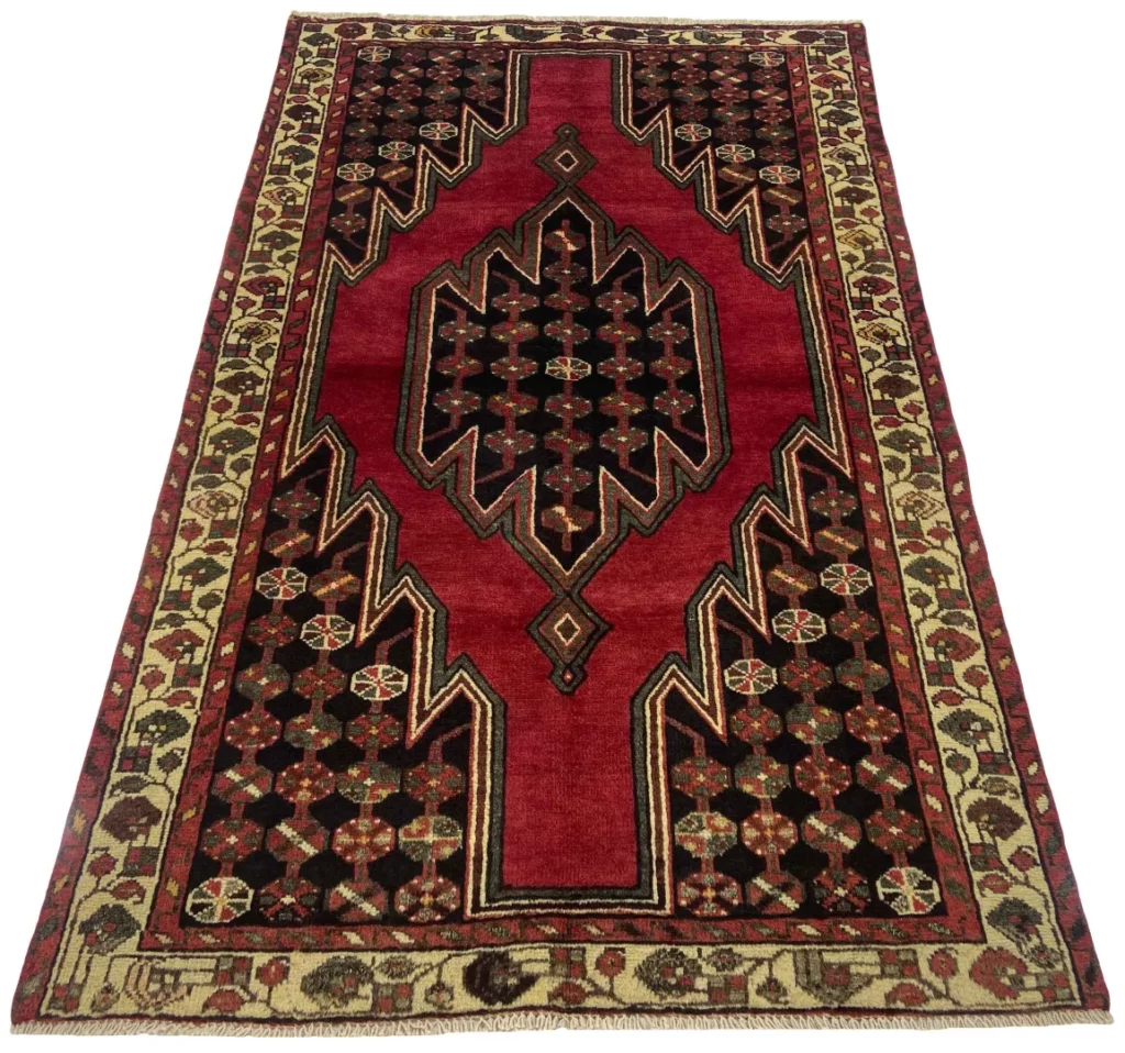 Perserteppich Hamadan 196 x 120 cm Wolle handgeknüpft