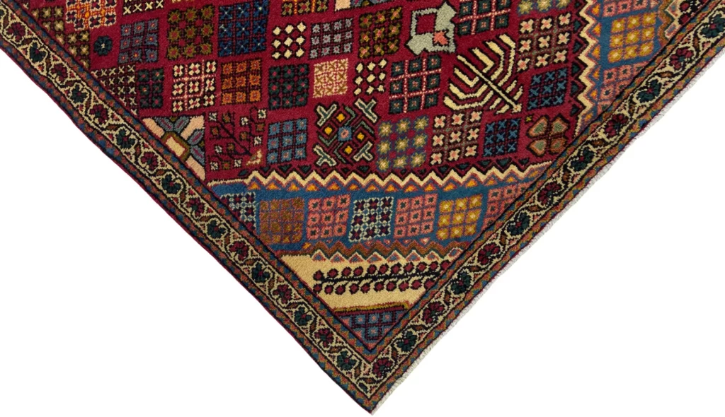 Perserteppich Hamadan 196 x 123 cm Wolle handgeknüpft