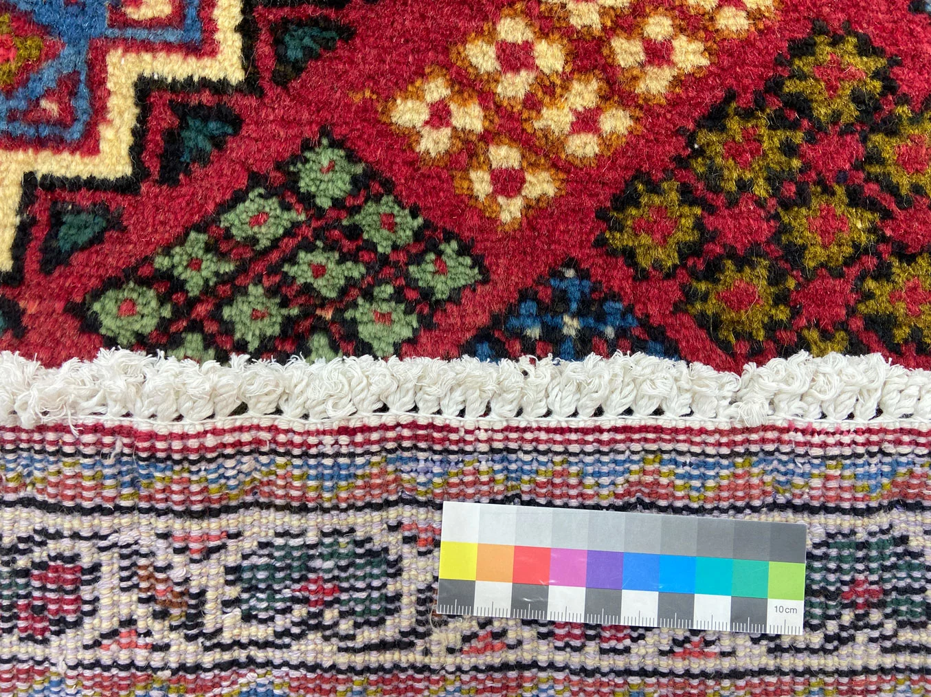 Perserteppich Hamadan 196 x 123 cm Wolle handgeknüpft