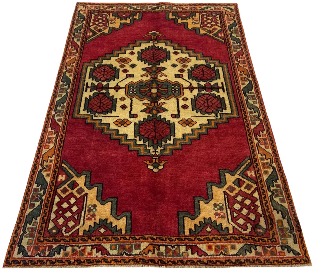 hamadan-teppich-197-x-127-cm-knotendichte-100000-350000-knoten-m-1-1 Perserteppich Hamadan 197 x 127 cm Wolle handgeknüpft