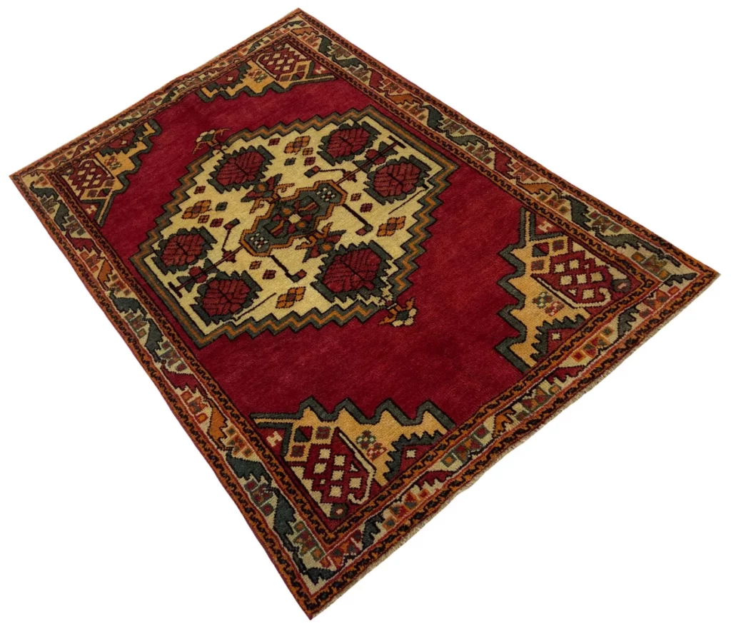 hamadan-teppich-197-x-127-cm-knotendichte-100000-350000-knoten-m-1-2 Perserteppich Hamadan 197 x 127 cm Wolle handgeknüpft