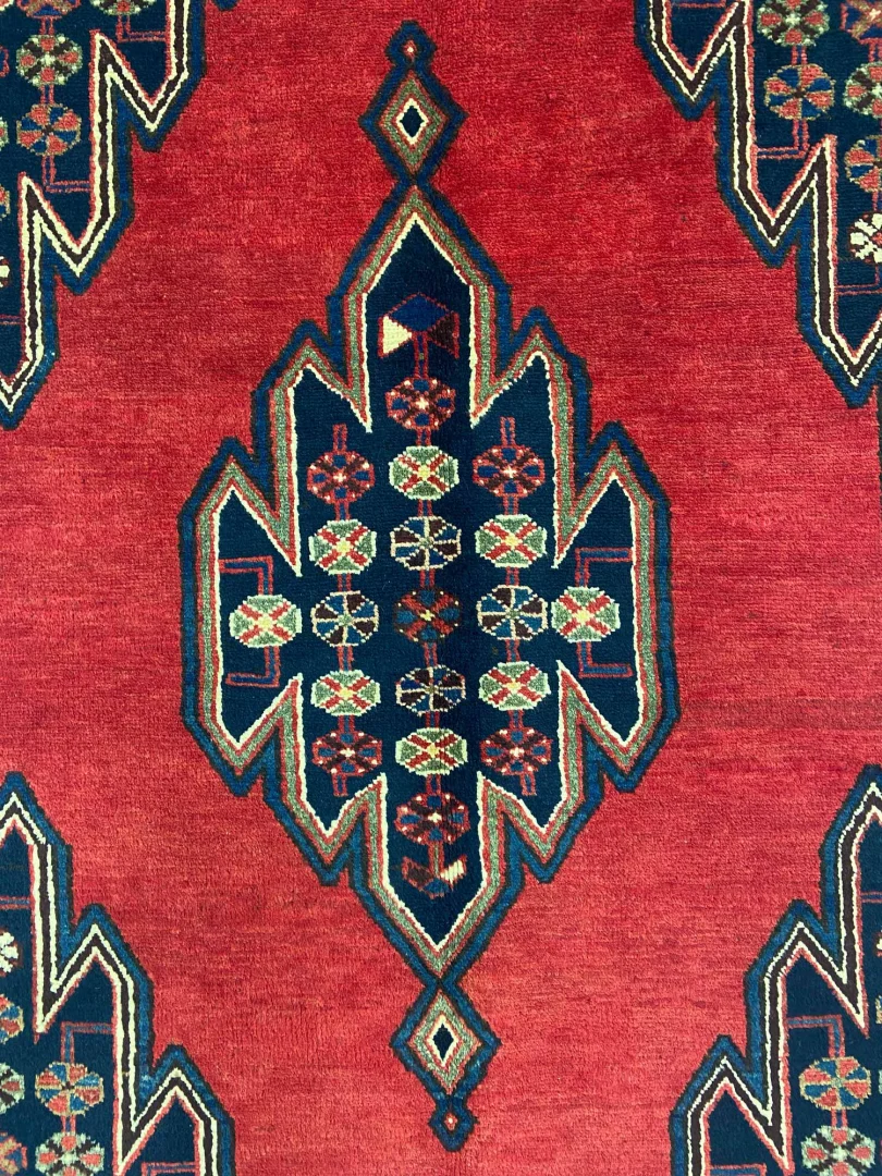 hamadan-teppich-198-x-127-cm-knotendichte-100000-350000-hohe-5 Perserteppich Hamadan 198 x 127 cm Wolle handgeknüpft