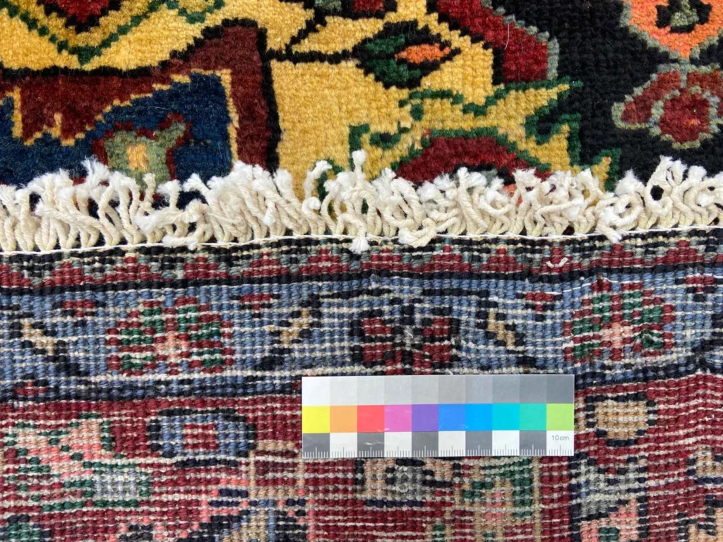 hamadan-teppich-198-x-134-cm-knotendichte-100000-350000-knoten-m-1-4 Perserteppich Hamadan 198 x 134 cm Wolle handgeknüpft