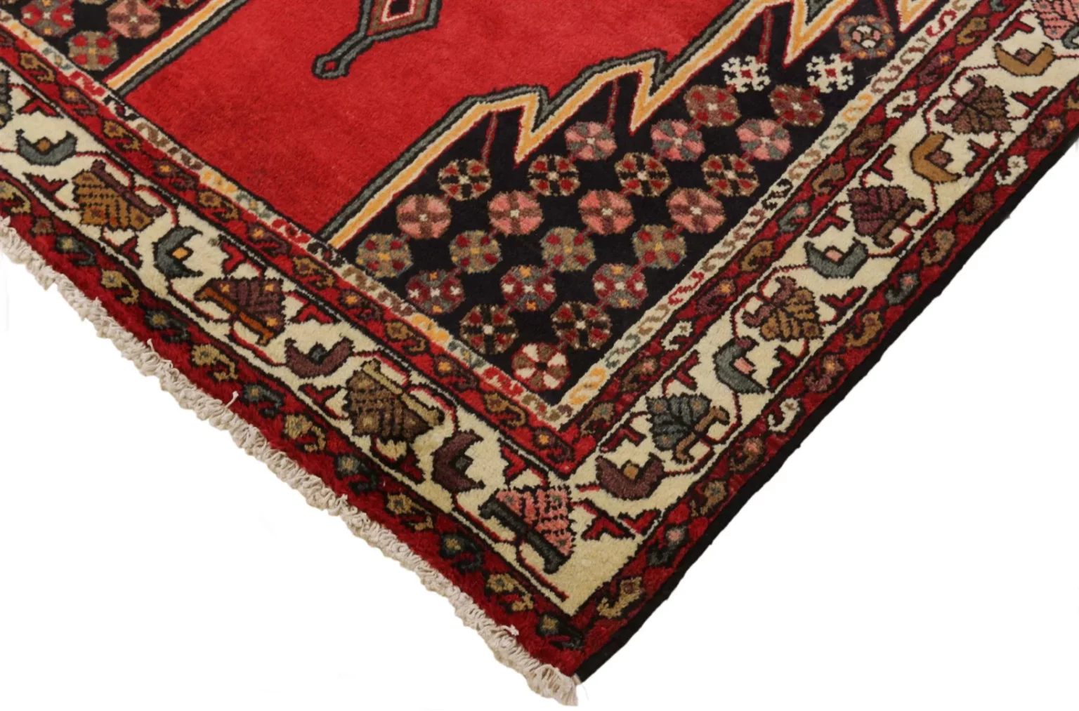 Perserteppich Hamadan 200 x 133 cm Wolle handgeknüpft