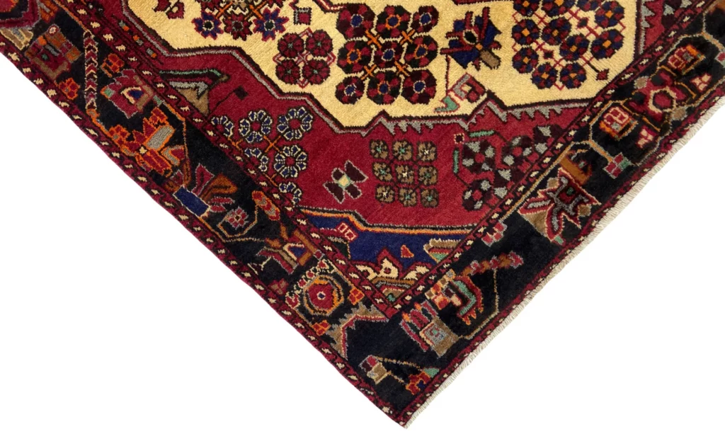 Perserteppich Hamadan 200 x 140 cm Wolle handgeknüpft