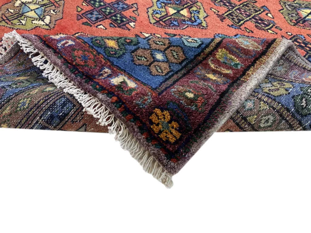 hamadan-teppich-205-x-128-cm-knotendichte-100000-350000-vielfaltiges-6 Perserteppich Hamadan 205 x 128 cm Wolle handgeknüpft