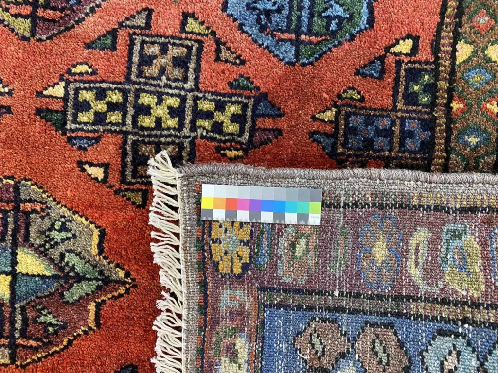hamadan-teppich-205-x-128-cm-knotendichte-100000-350000-vielfaltiges-7 Perserteppich Hamadan 205 x 128 cm Wolle handgeknüpft