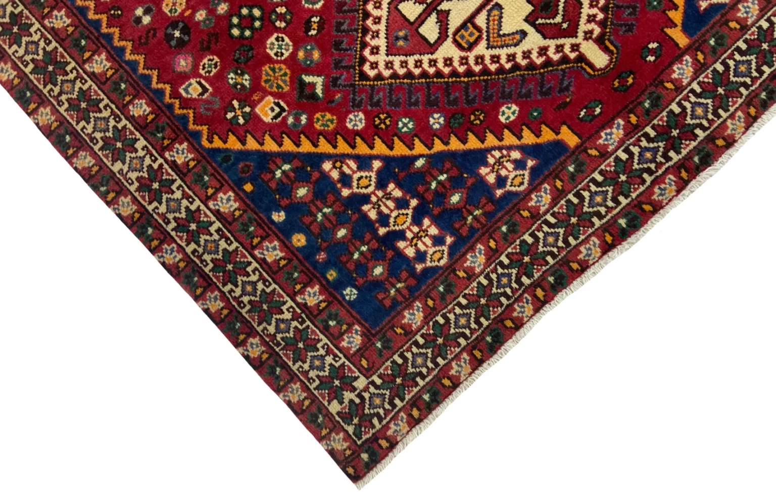 hamadan-teppich-205-x-150-cm-knotendichte-100000-350000-knoten-m-1-3 Perserteppich Hamadan 205 x 150 cm Wolle handgeknüpft