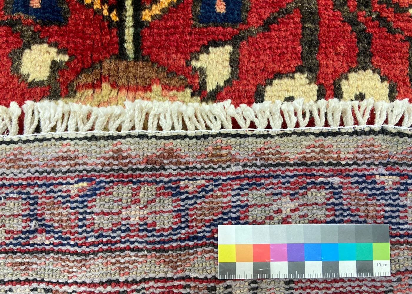 Perserteppich Hamadan 207 x 127 cm Wolle handgeknüpft