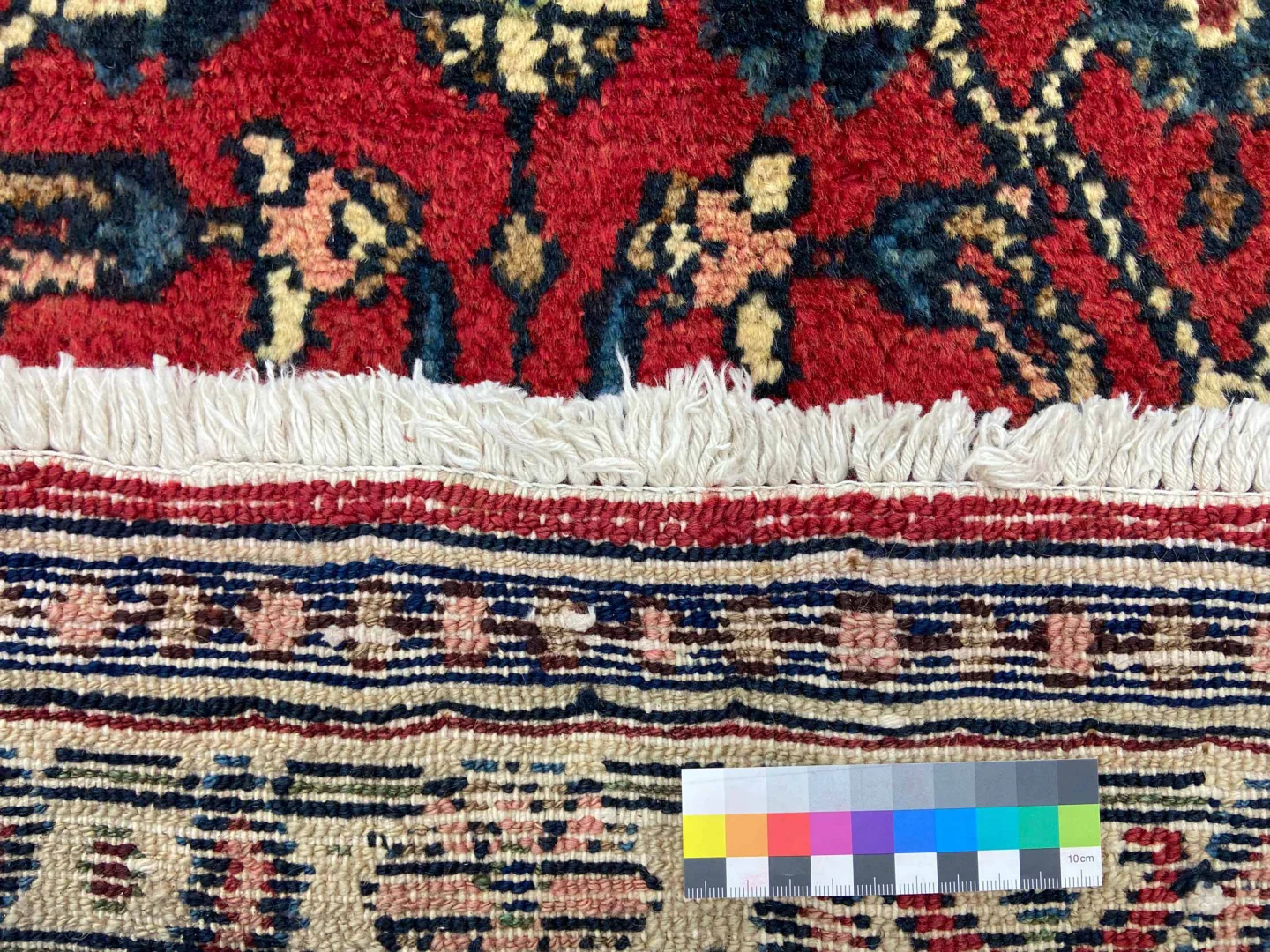 Perserteppich Hamadan 208 x 135 cm Wolle handgeknüpft