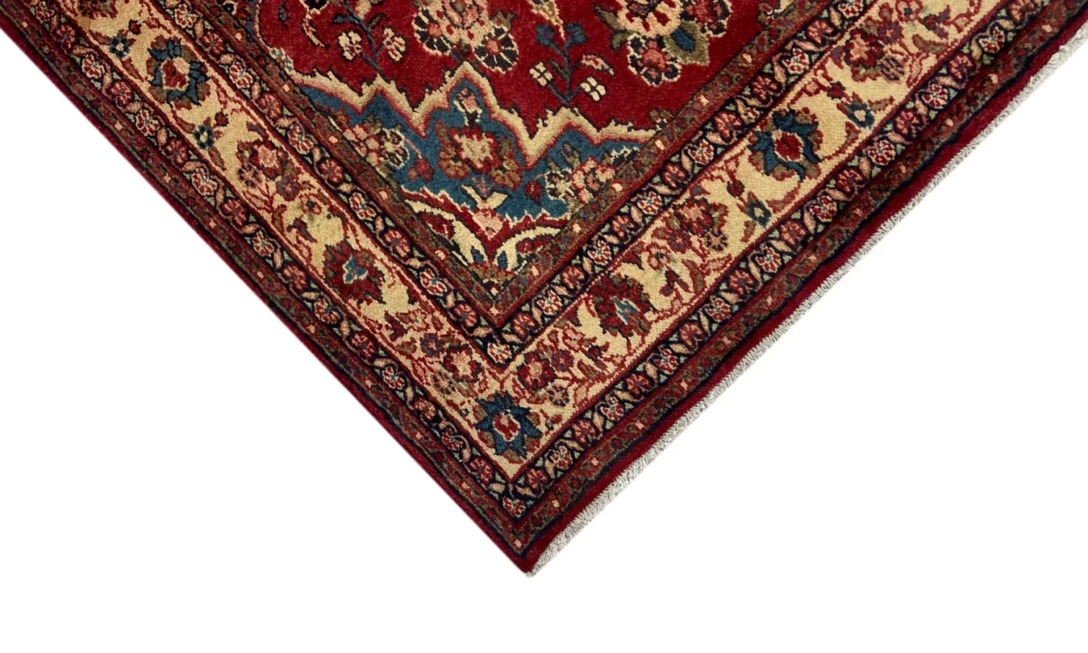 Perserteppich Hamadan 209 x 128 cm Wolle handgeknüpft