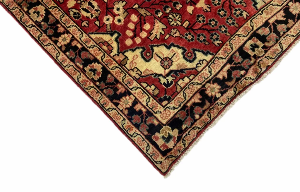 Perserteppich Hamadan 209 x 130 cm Wolle handgeknüpft