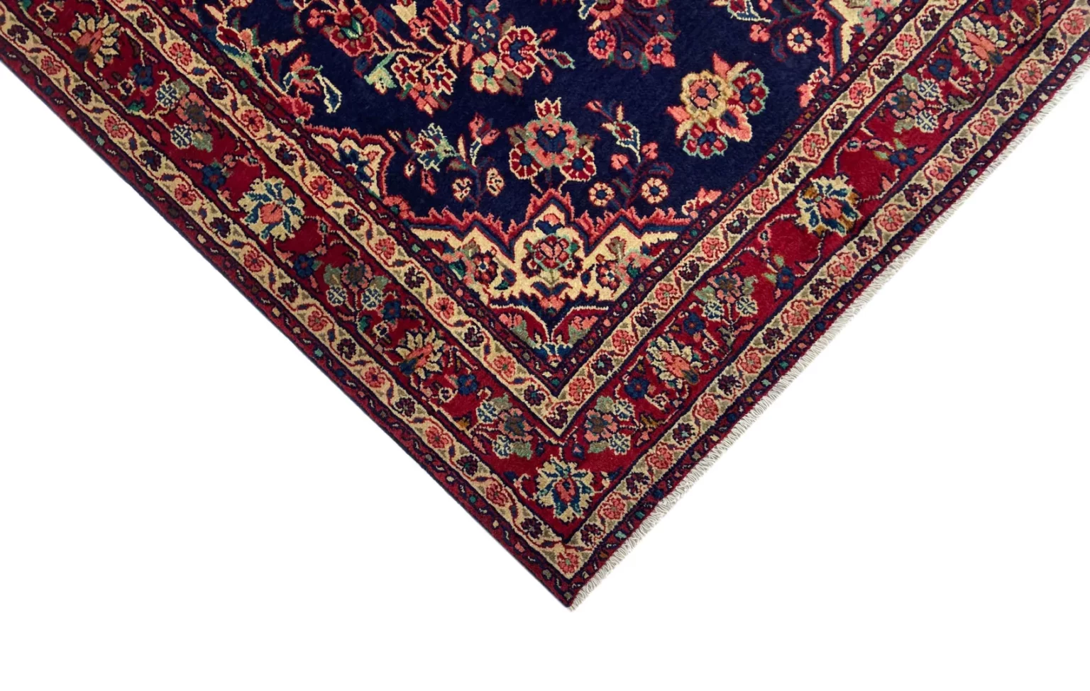 hamadan-perserteppich-210-x-125-cm-ca-100000-350000-knoten-m-robuste-3 Perserteppich Hamadan 210 x 125 cm Wolle handgeknüpft