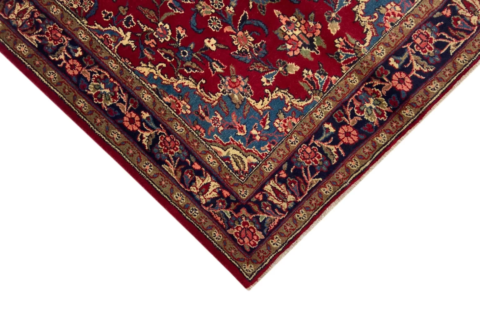 Perserteppich Hamadan 210 x 137 cm Wolle handgeknüpft