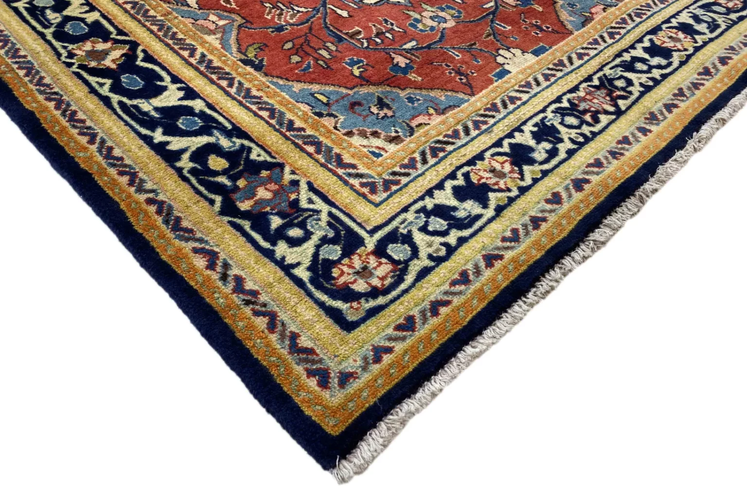 Perserteppich Hamadan 212 x 122 cm Wolle handgeknüpft
