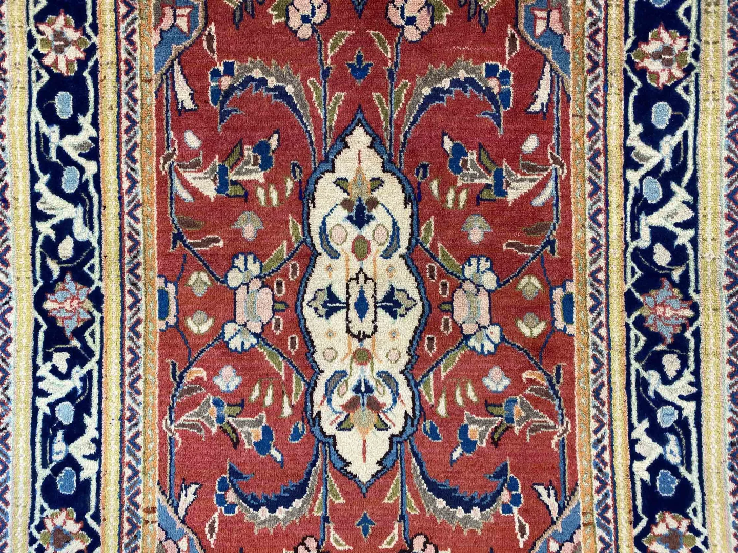 Perserteppich Hamadan 212 x 122 cm Wolle handgeknüpft