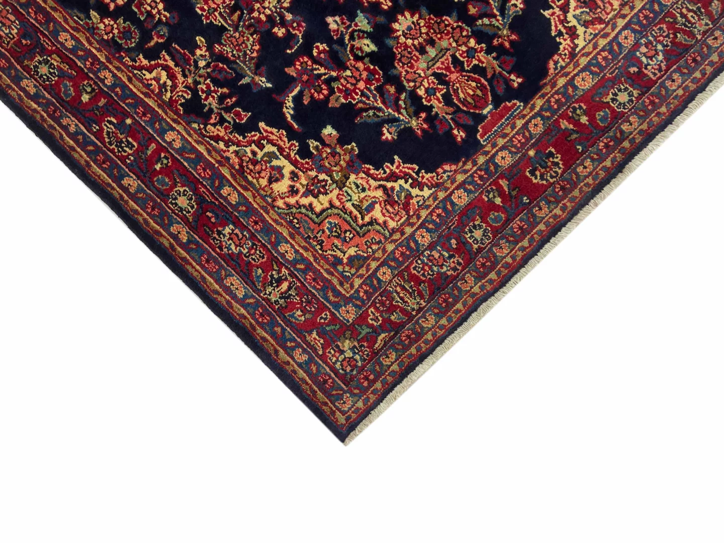 Perserteppich Hamadan 215 x 134 cm Wolle handgeknüpft