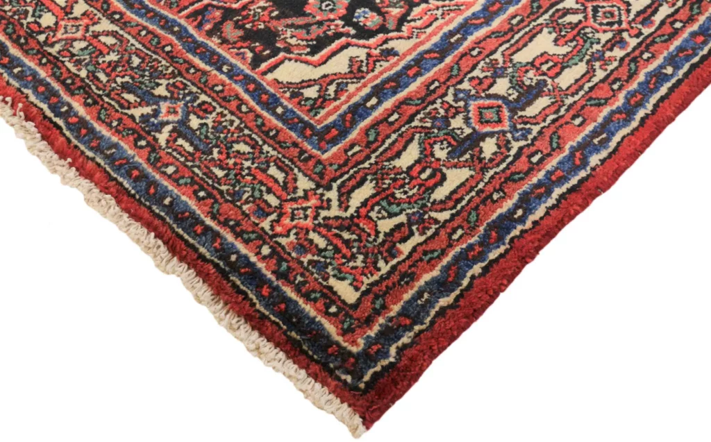 Perserteppich Hamadan 217 x 123 cm Wolle handgeknüpft
