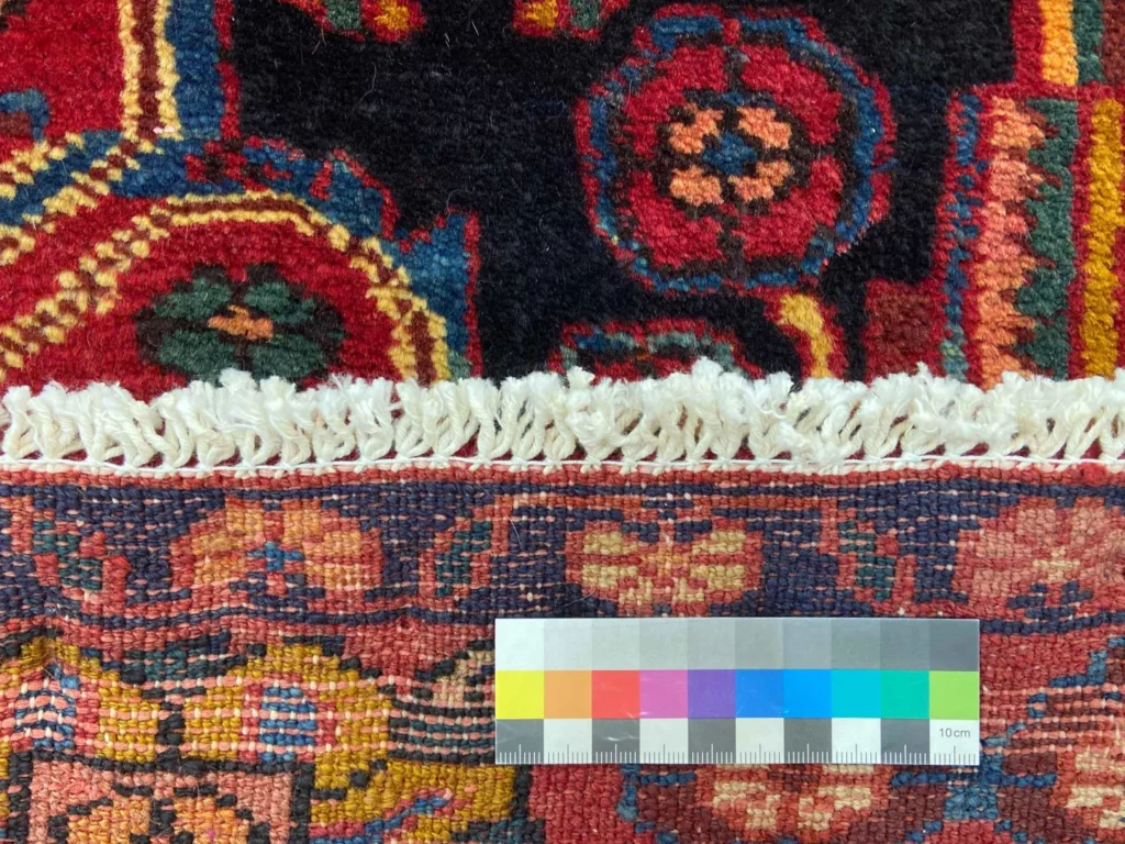 Perserteppich Hamadan 217 x 129 cm Wolle handgeknüpft