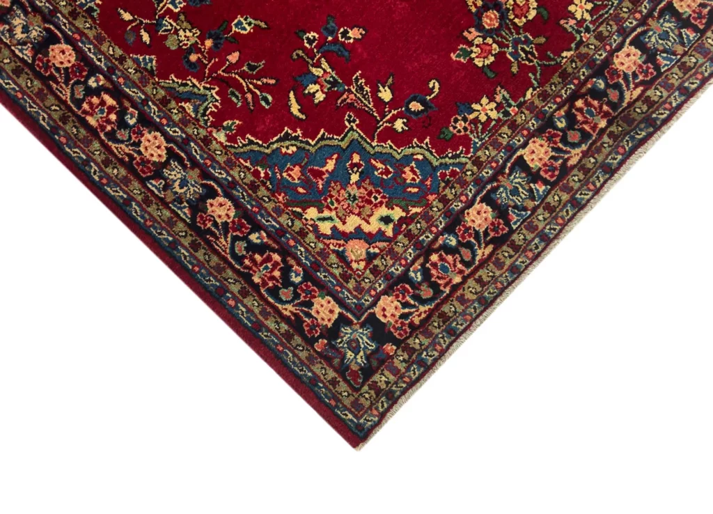 Perserteppich Hamadan 217 x 135 cm Wolle handgeknüpft