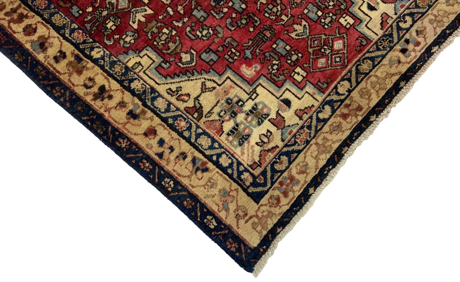 hamadan-teppich-218-x-120-cm-knotendichte-100000-350000-1-3 Perserteppich Hamadan 218 x 120 cm Wolle handgeknüpft