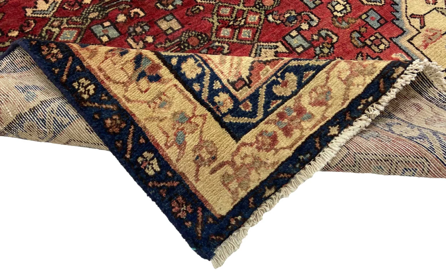 hamadan-teppich-218-x-120-cm-knotendichte-100000-350000-1-5 Perserteppich Hamadan 218 x 120 cm Wolle handgeknüpft