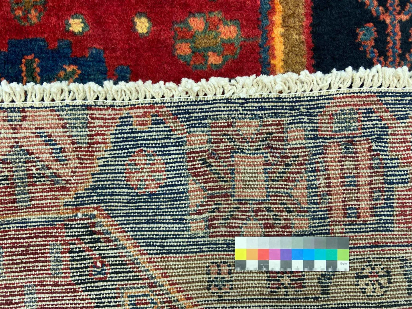 Perserteppich Hamadan 220 x 136 cm Wolle handgeknüpft