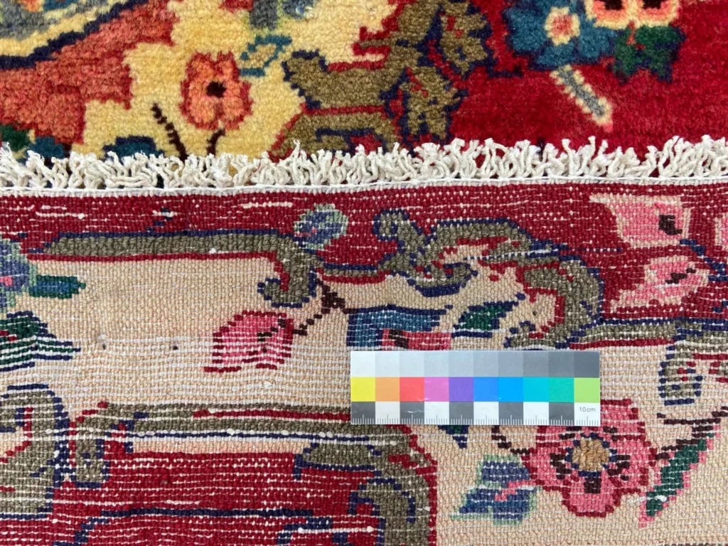 Perserteppich Hamadan 220 x 137 cm Wolle handgeknüpft