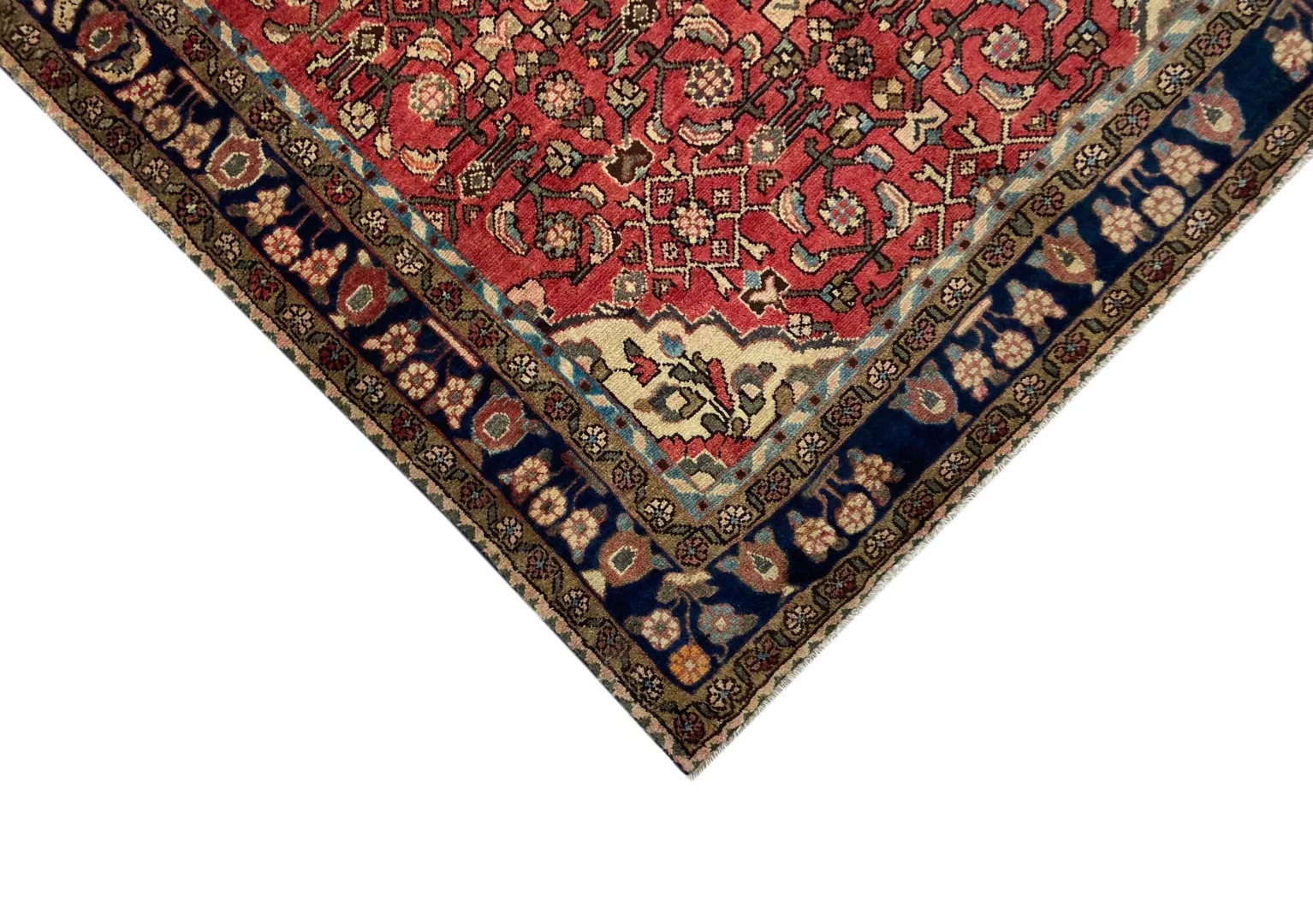 Perserteppich Hamadan 220 x 140 cm Wolle handgeknüpft