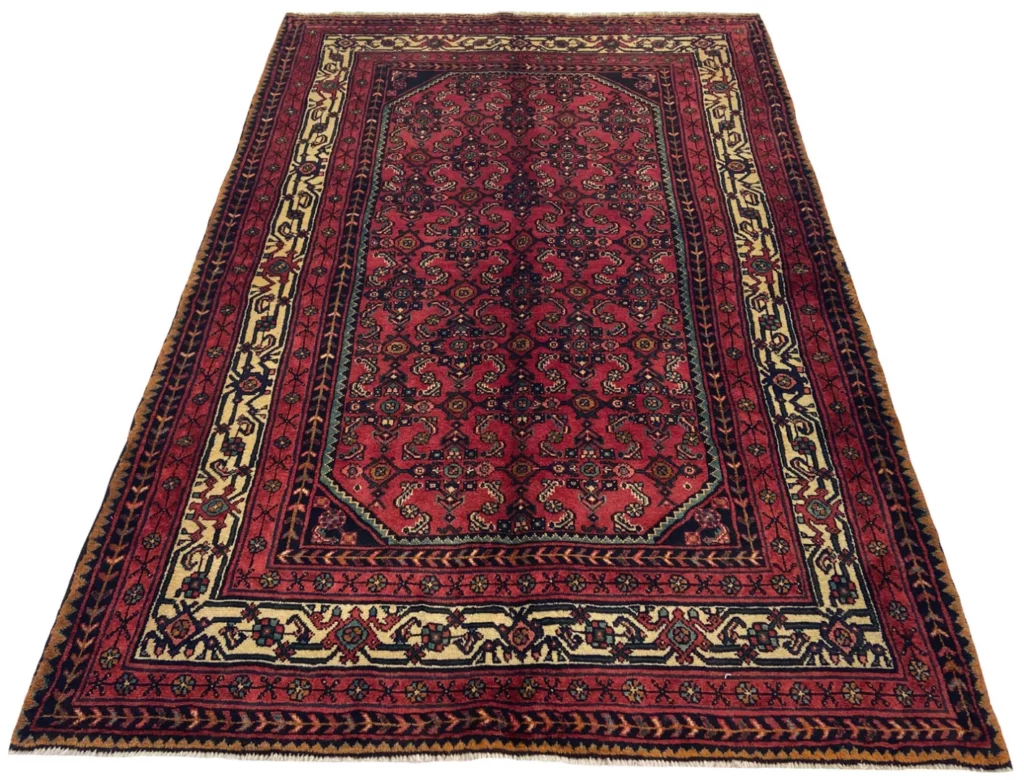 Perserteppich Hamadan 222 x 146 cm Wolle handgeknüpft