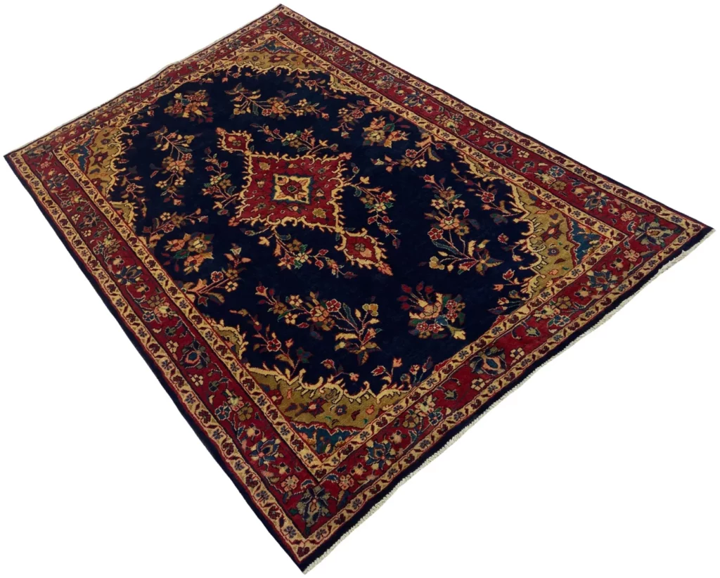 Perserteppich Hamadan 223 x 140 cm Wolle handgeknüpft