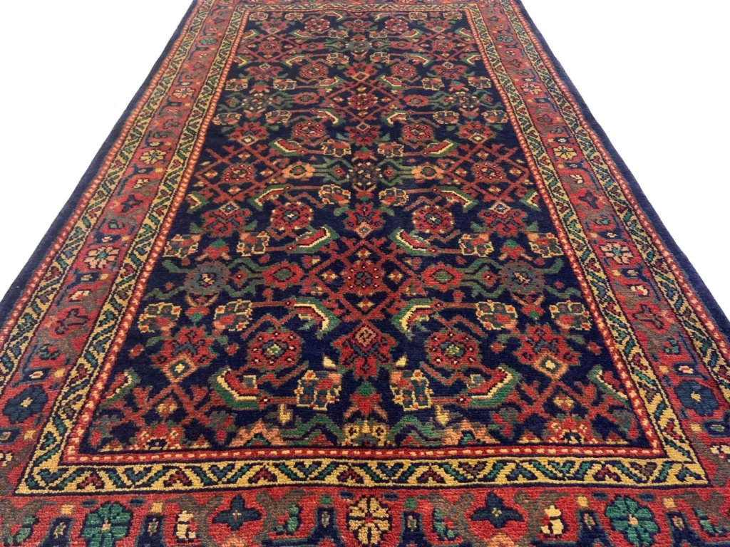 Perserteppich Hamadan 224 x 120 cm Wolle handgeknüpft