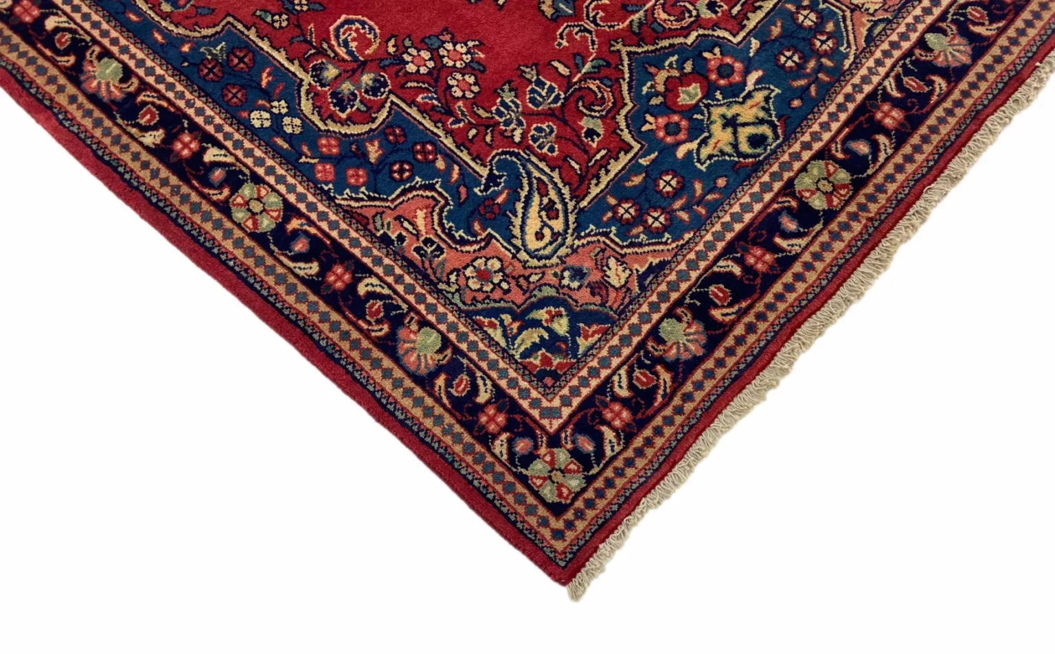 Perserteppich Hamadan 223 x 137 cm Wolle handgeknüpft