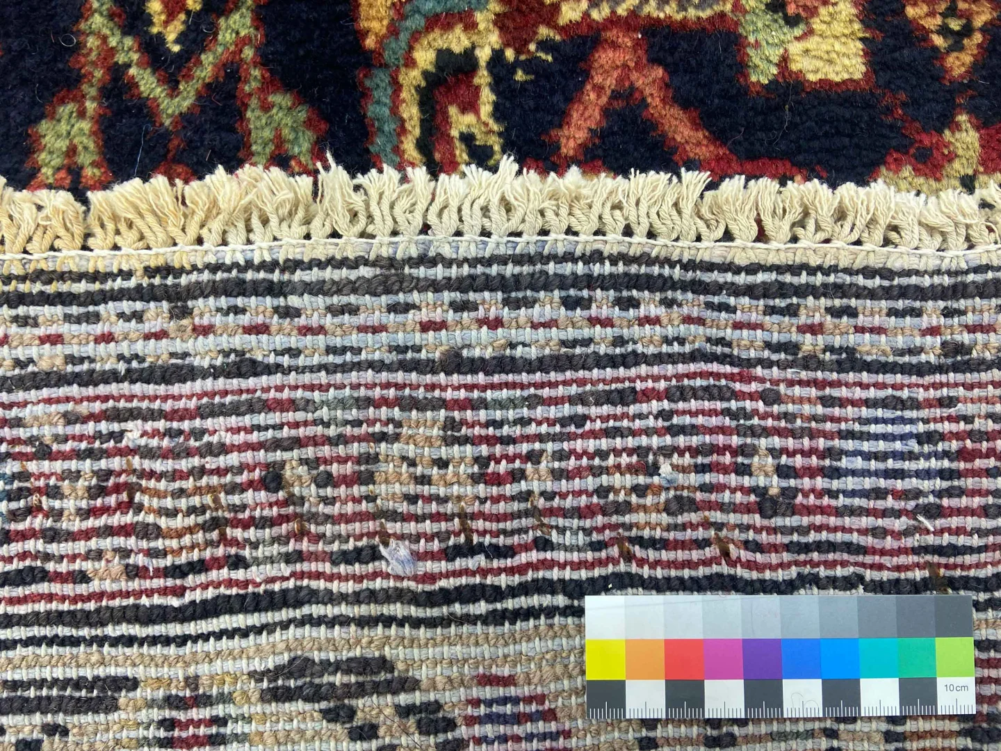 handgeknupfter-hamadan-perserteppich-225-x-117-cm-knotendichte-100000-1-5 Perserteppich Hamadan 225 x 117 cm Wolle handgeknüpft